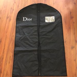 Dior Black garment bag 40”